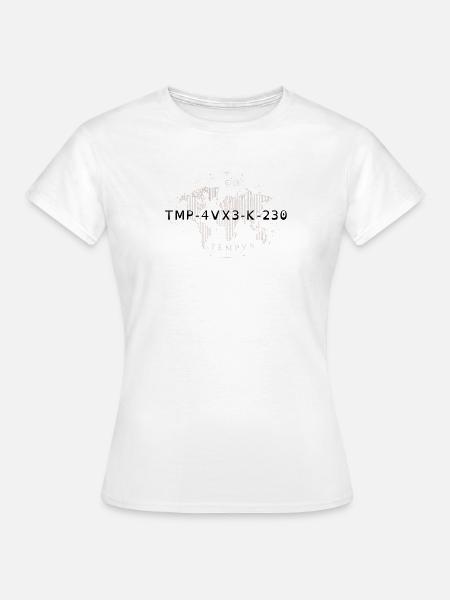 KRYPTISCHES Design - Frauen T-Shirt - Weiß