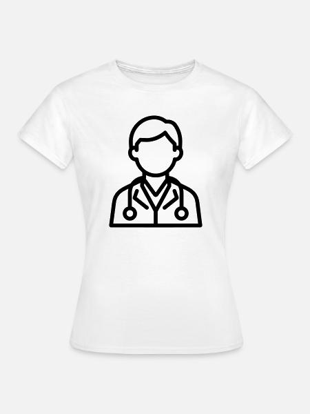 Arzt - Frauen T-Shirt - Weiß
