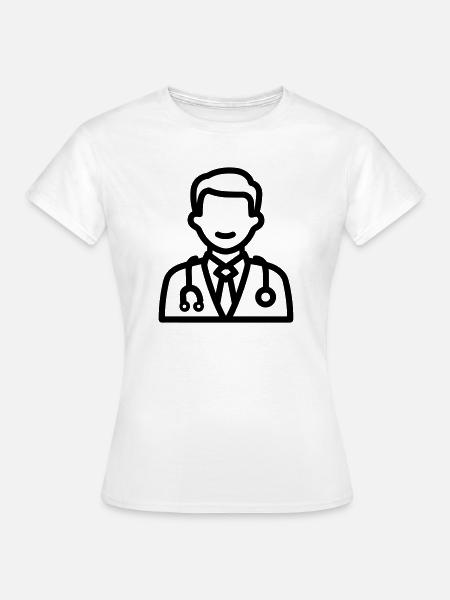 Arzt - Frauen T-Shirt - Weiß