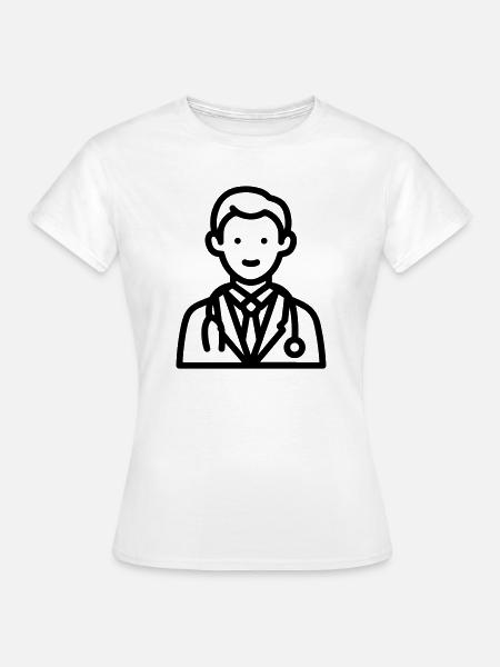 Arzt - Frauen T-Shirt - Weiß