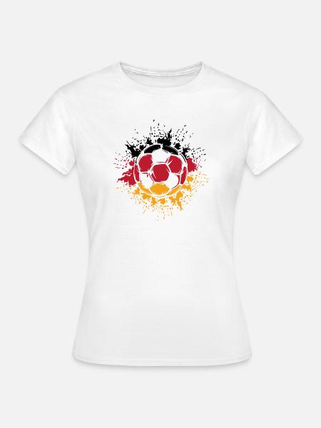 Explo_Ball_Nations - Frauen T-Shirt - Weiß