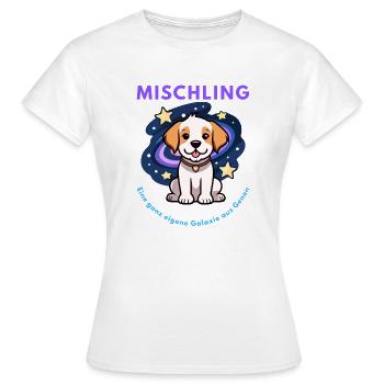 Mischling Design 3 - Frauen T-Shirt - Weiß - Vorne - AI Model Female 172 dark (172cm)