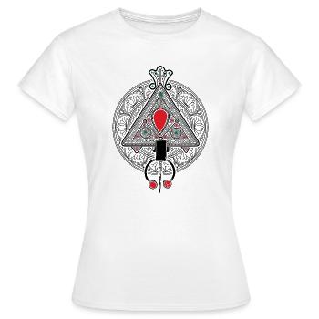 Jewels of Kabylia - Women's T-Shirt - white - Front - AI Model Female 172 dark (172cm)