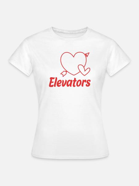 Aufzug - Frauen T-Shirt - Weiß