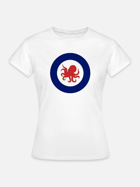 Octohug - Frauen T-Shirt - Weiß