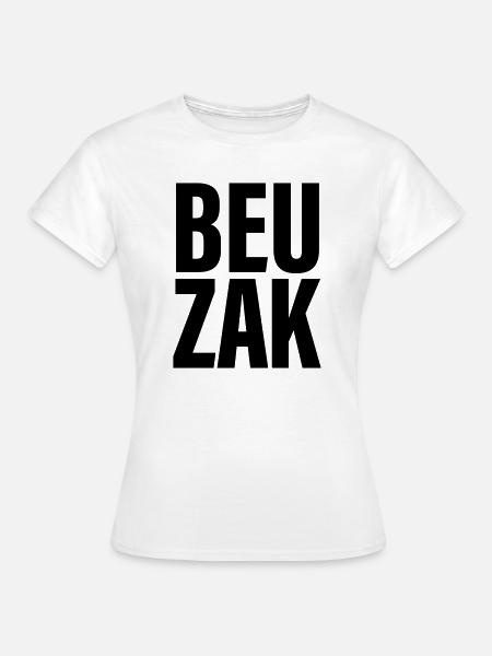 BEUZAK - Frauen T-Shirt - Weiß