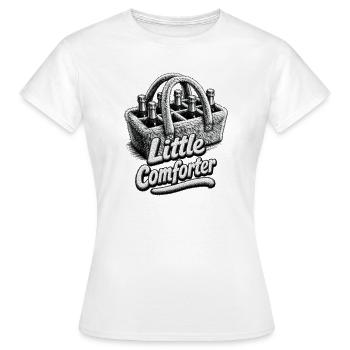 Kuschelige Damenhandtasche - Frauen T-Shirt - Weiß - Vorne - AI Model Female 172 dark (172cm)