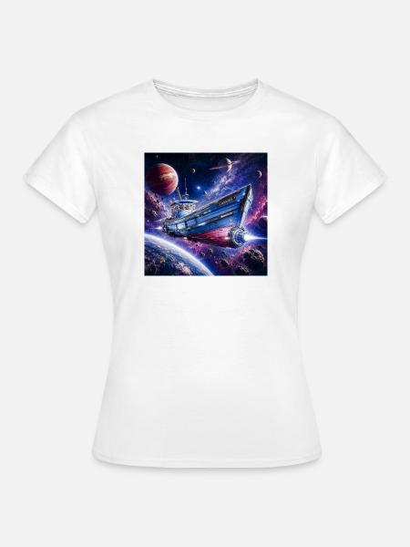 Stardreamer-7 Raumschiff - Frauen T-Shirt - Weiß