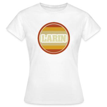 Larin - Frauen T-Shirt - Weiß - Vorne - AI Model Female 172 dark (172cm)