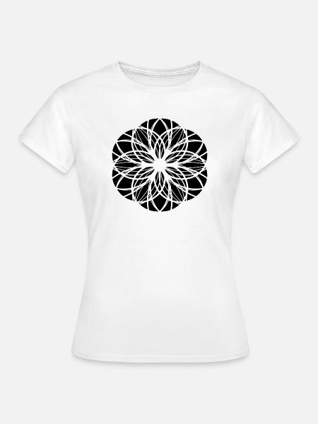 Fantasie Ornament - Frauen T-Shirt - Weiß