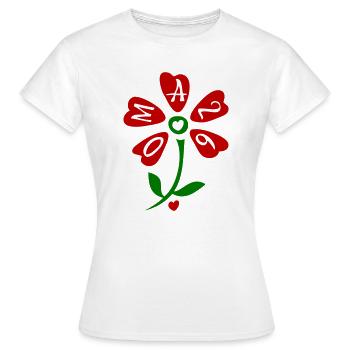 Oma 2026 - Frauen T-Shirt - Weiß - Vorne - AI Model Female 172 dark (172cm)