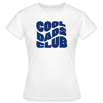 Cool DADS Club - Women's T-Shirt - white - Front - AI Model Female 172 dark (172cm)