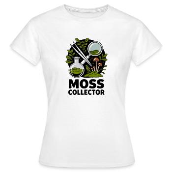 Forêt de terrarium de mousse collecteur de mousse - T-shirt Femme - blanc - Devant - AI Model Female 172 dark (172cm)