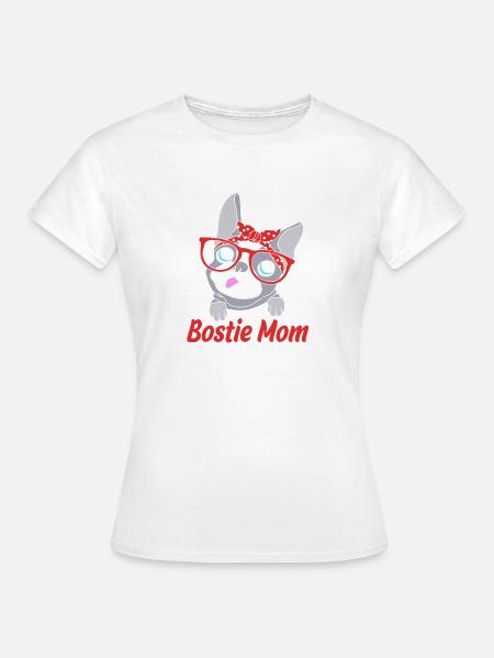 Boston Terrier - Frauen T-Shirt - Weiß