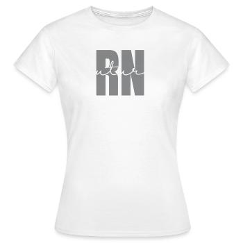 Futur don majeur pour étudiant en soins infirmiers drôles - T-shirt Femme - blanc - Devant - AI Model Female 172 dark (172cm)