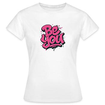 Soyez vous-même - T-shirt Femme - blanc - Devant - AI Model Female 172 dark (172cm)
