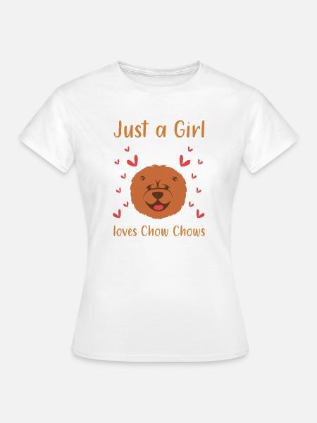 Chow Chow Hund - Frauen T-Shirt - Weiß