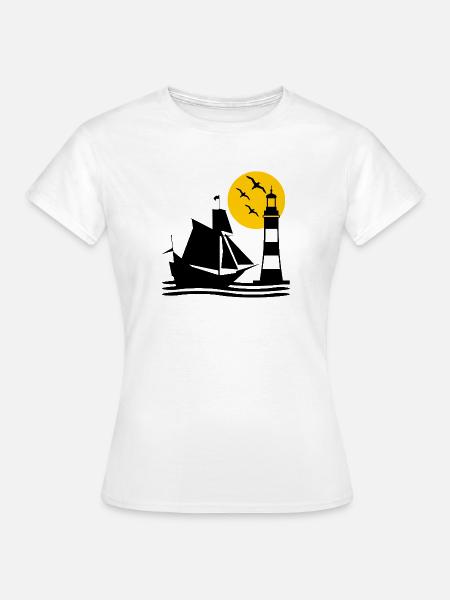 Segeln - Frauen T-Shirt - Weiß