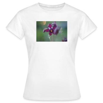 Mirela,Midnight Columbine - Women's T-Shirt - white - Front - AI Model Female 172 dark (172cm)