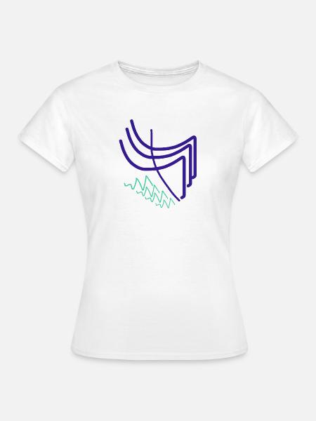 Abstrakte Harmonie - Frauen T-Shirt - Weiß