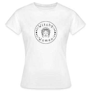 Femmes sorcières - T-shirt Femme - blanc - Devant - AI Model Female 172 dark (172cm)
