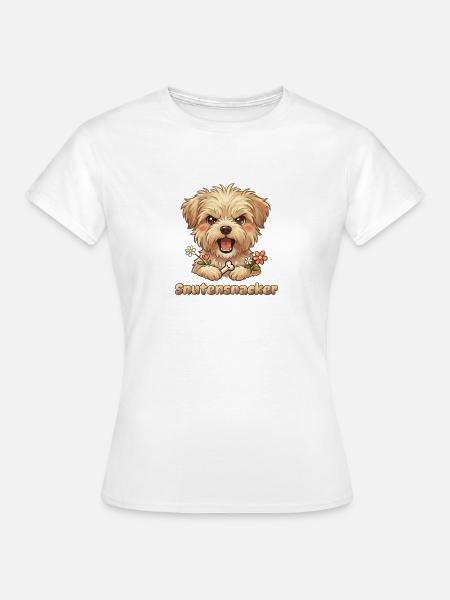 Plattdüütsch Edition: Snutensnacker - Frauen T-Shirt - Weiß