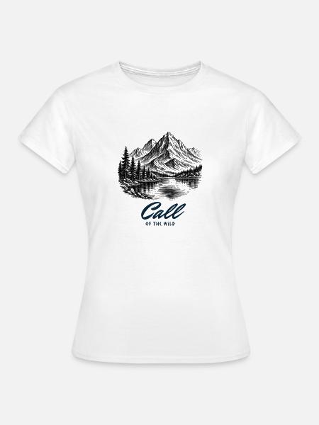 Call of the Wild - Frauen T-Shirt - Weiß