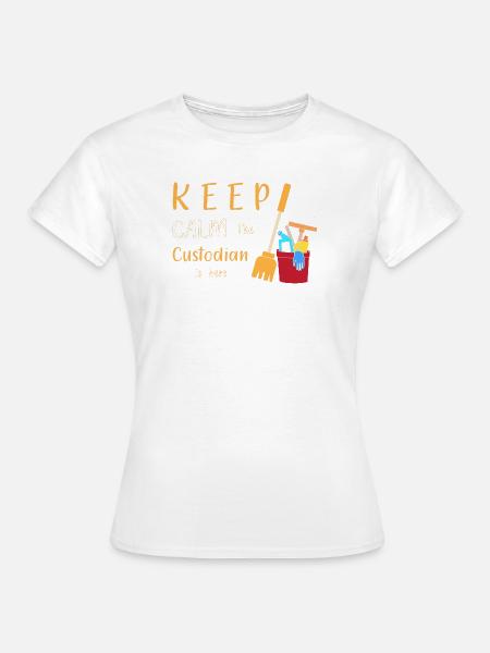 Schulhausmeister - Frauen T-Shirt - Weiß