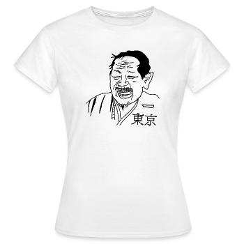 Manga japanischer Manga Tokyo  - Frauen T-Shirt - Weiß - Vorne - AI Model Female 172 dark (172cm)