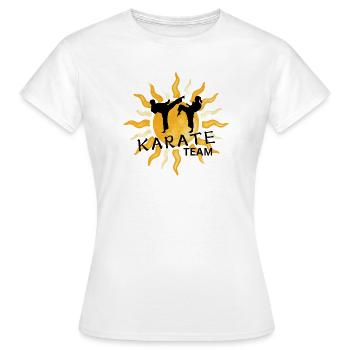 Sun Dancers Duo Graphic - Women's T-Shirt - white - Front - AI Model Female 172 dark (172cm)