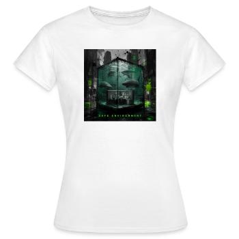 Environnement sûr - Satire de Shark Tank en entreprise - T-shirt Femme - blanc - Devant - AI Model Female 172 dark (172cm)