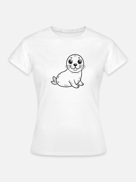 Siegel - Frauen T-Shirt - Weiß