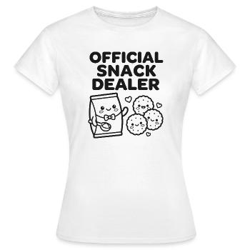 Professional Toddler Negotiator | Funny Shirt - Women's T-Shirt - white - Front - AI Model Female 172 dark (172cm)