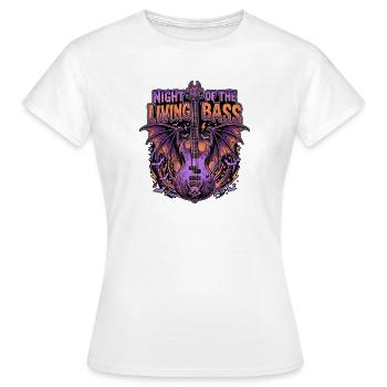 Living Bass Halloween - T-shirt Femme - blanc - Devant - AI Model Female 172 dark (172cm)