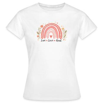 Rainbow Therapist Gift for Healthcare Worker - Women's T-Shirt - white - Front - AI Model Female 172 dark (172cm)