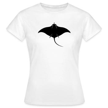 Stingray - Women's T-Shirt - white - Front - AI Model Female 172 dark (172cm)