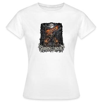 Death Metal Halloween - T-shirt Femme - blanc - Devant - AI Model Female 172 dark (172cm)