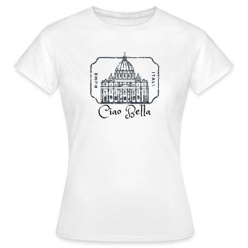 Rome Dome Stamp Heritage - Women's T-Shirt - white - Front - AI Model Female 172 dark (172cm)