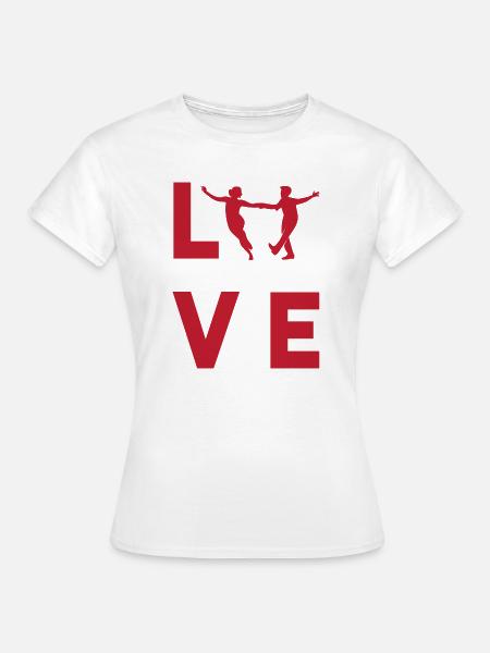 Swing Swing-Musik - Frauen T-Shirt - Weiß