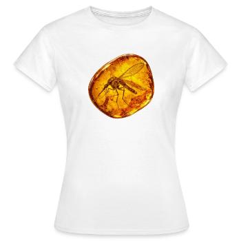 Mosquito in Amber - T-shirt Femme - blanc - Devant - AI Model Female 172 dark (172cm)