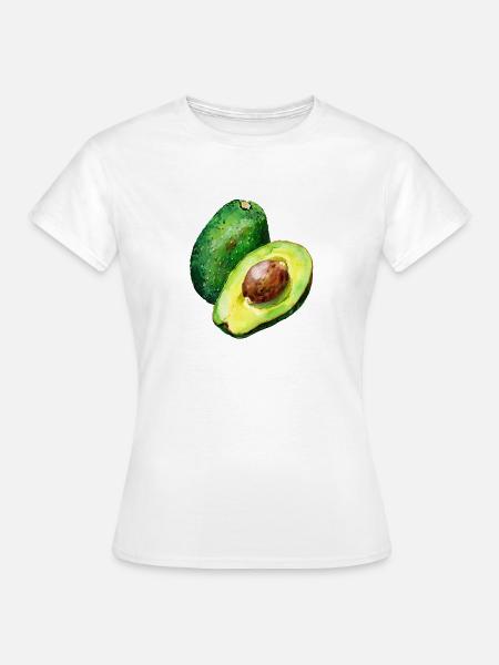 Frische Avocado - Frauen T-Shirt - Weiß
