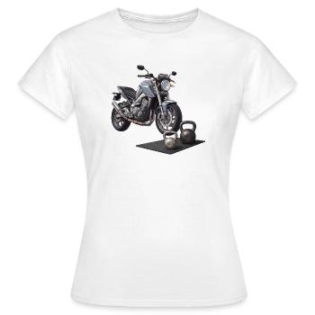 Combinaison gagnante - T-shirt Femme - blanc - Devant - AI Model Female 172 dark (172cm)