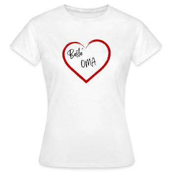 Meilleure mamie - T-shirt Femme - blanc - Devant - AI Model Female 172 dark (172cm)