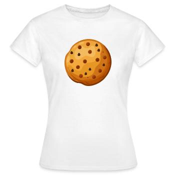 Cookies - T-shirt Femme - blanc - Devant - AI Model Female 172 dark (172cm)