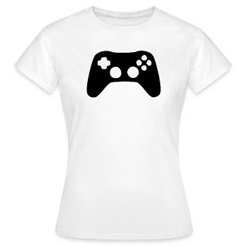 Cadeau de jeu pour les joueurs - T-shirt Femme - blanc - Devant - AI Model Female 172 dark (172cm)