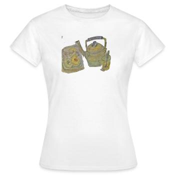 The et gateaux algerien - T-shirt Femme - blanc - Devant - AI Model Female 172 dark (172cm)