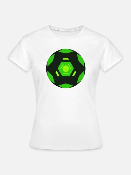 Sci Fi Golfball Icon - Frauen T-Shirt - Weiß