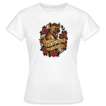 Détends-toi, on est tous fous - T-shirt Femme - blanc - Devant - AI Model Female 172 dark (172cm)