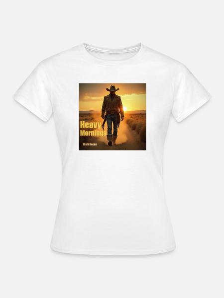 Heavy Mornings CD-Cover - Frauen T-Shirt - Weiß