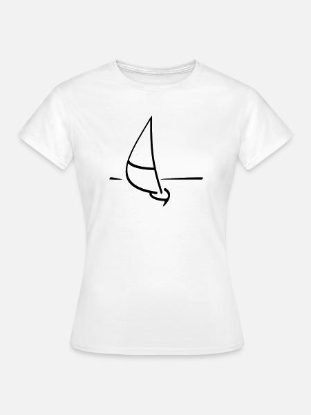 Sailboat - Women's T-Shirt - white